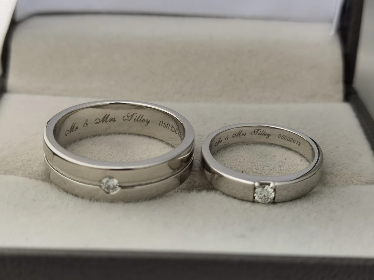 Channing Solitaire — Real piece