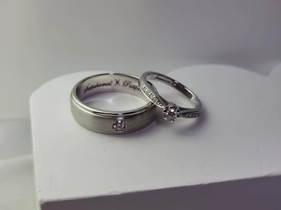 แหวนเพชรผู้ชาย Saxon Horizon