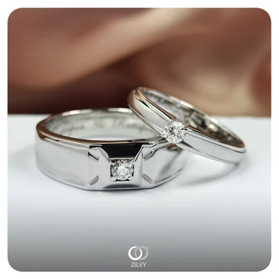 แหวนเพชร Aurora Band