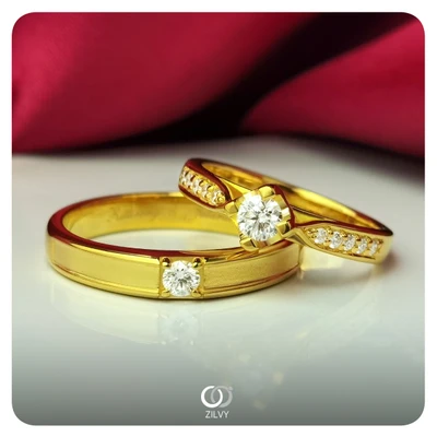 แหวนเพชร Belle Duo