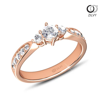 แหวนเพชร Haven Flanked