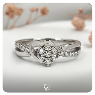 แหวนเพชร Camille Cluster