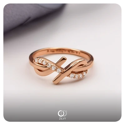 แหวนเพชร Lucienne Twist