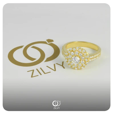 แหวนเพชร Mirabelle Cluster