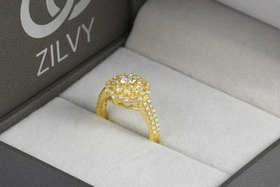 แหวนเพชร Mirabelle Cluster