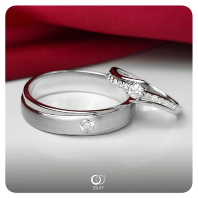 แหวนเพชร Elara Duo