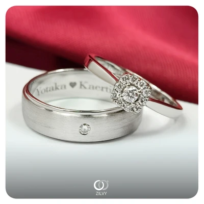 แหวนเพชร Simone Aura