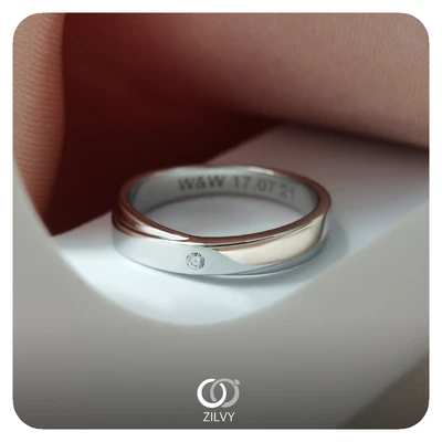 แหวนเพชร Isadora Flanked