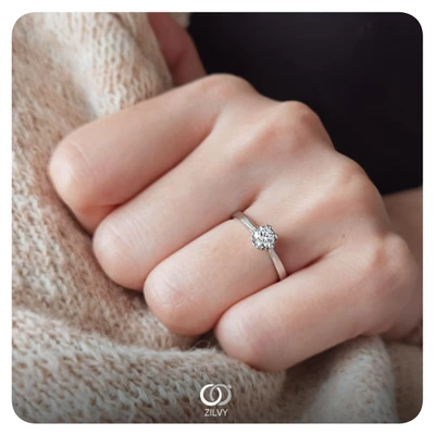 แหวนเพชร Leonora Solitaire