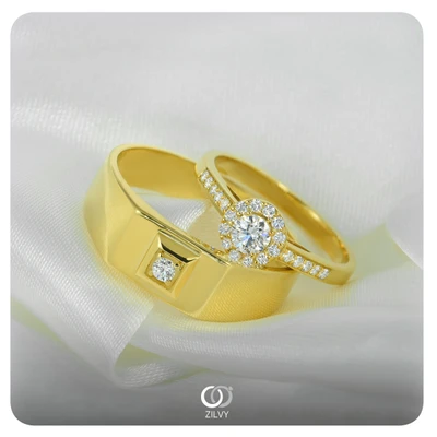 แหวนเพชร Nadia Aura