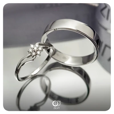 แหวนเพชร Bianca Cluster