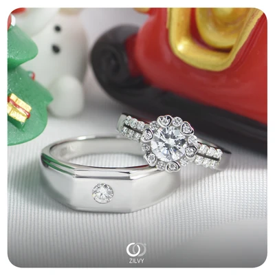 แหวนเพชร Caprice Aura