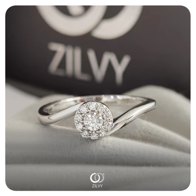 แหวนเพชร Estelle Aura