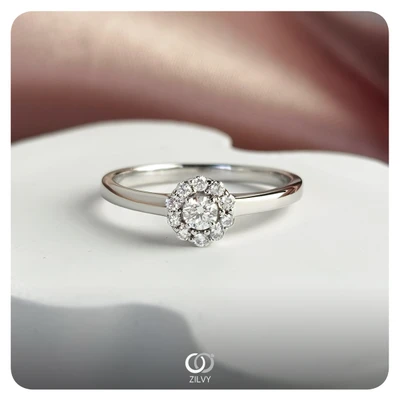 แหวนเพชร Olympe Aura