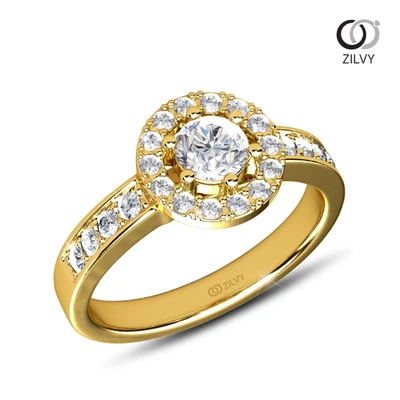 แหวนเพชร Calla Aura