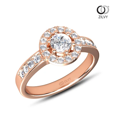 แหวนเพชร Calla Aura