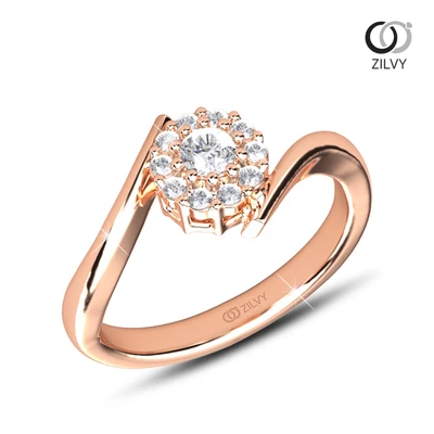 แหวนเพชร Cordelia Aura