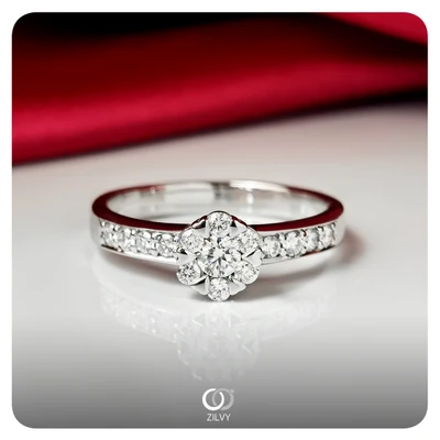 แหวนเพชร Aurora Aura