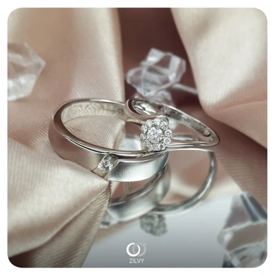 แหวนเพชร Brielle Cluster