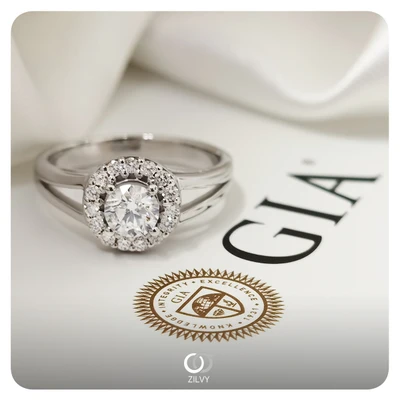 แหวนเพชร Ines Aura