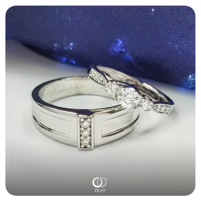 แหวนเพชร Lucienne Trinity