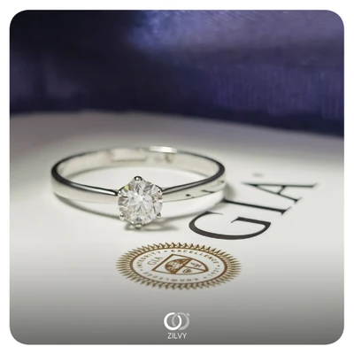 แหวนเพชร Cosette Flanked