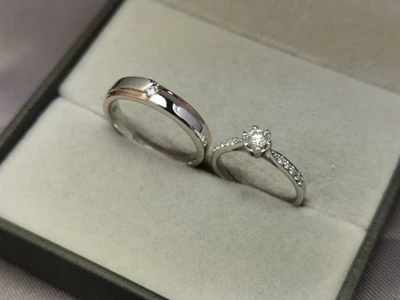 แหวนเพชร Juliette Flanked