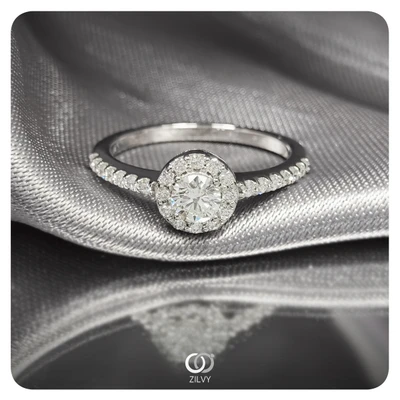 แหวนเพชร Jade Aura