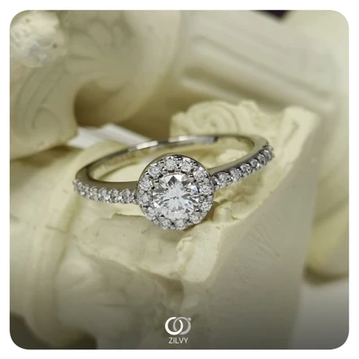 แหวนเพชร Jade Aura