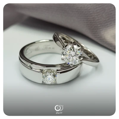 แหวนเพชร Simone Solo