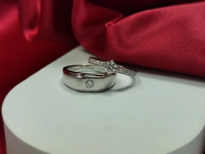 แหวนเพชร Celine Flanked