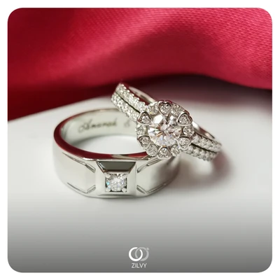 แหวนเพชร Claire Aura