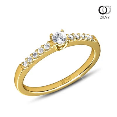 แหวนเพชร Phoebe Flanked