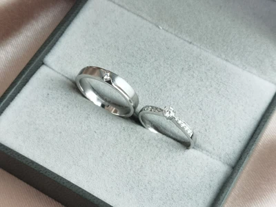 แหวนเพชร Simone Flanked