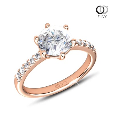 แหวนเพชร Valentina Pavé