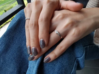 แหวนเพชร Noelle Flanked