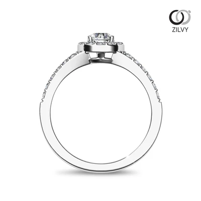 แหวนเพชร Valentina Aura