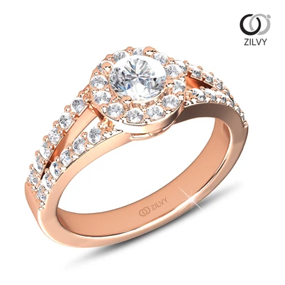 แหวนเพชร Valentina Aura