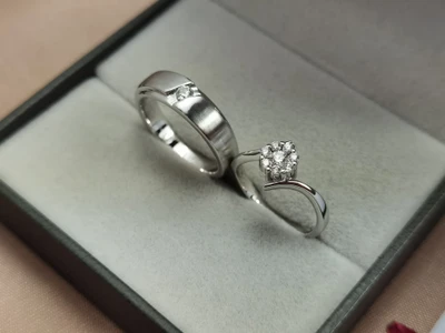 แหวนเพชร Rosette Cluster