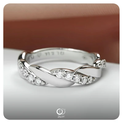 แหวนเพชร Sylvie Twist