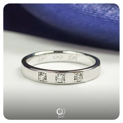 แหวนเพชร Amelina Channel