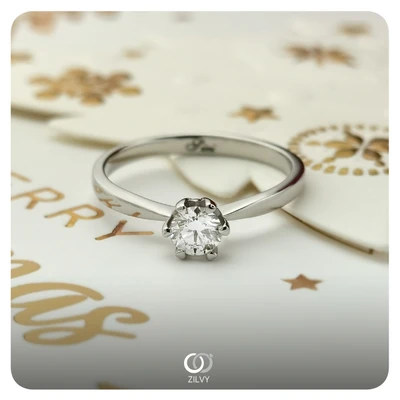 แหวนเพชร Coraline Solo