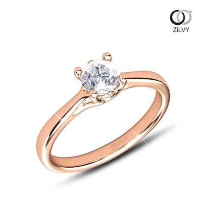 แหวนเพชร Jade Solo