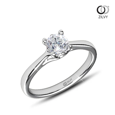 แหวนเพชร Jade Solo