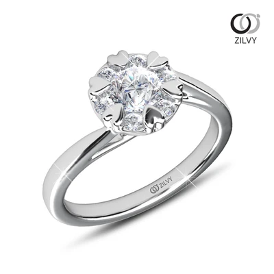 แหวนเพชร Calla Cluster