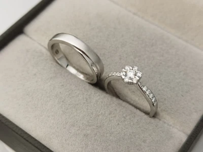 แหวนเพชร Zinnia Aura