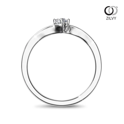 แหวนเพชร Magnolia Twist