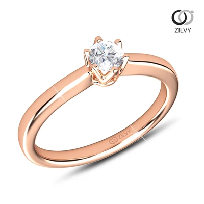 แหวนเพชร Mila Solo