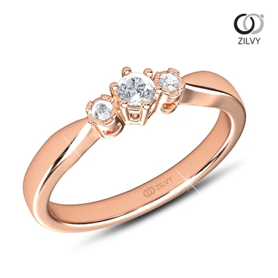 แหวนเพชร Reine Trinity