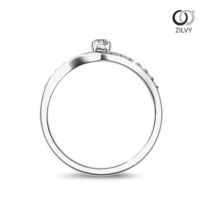 แหวนเพชร Estelle Pavé